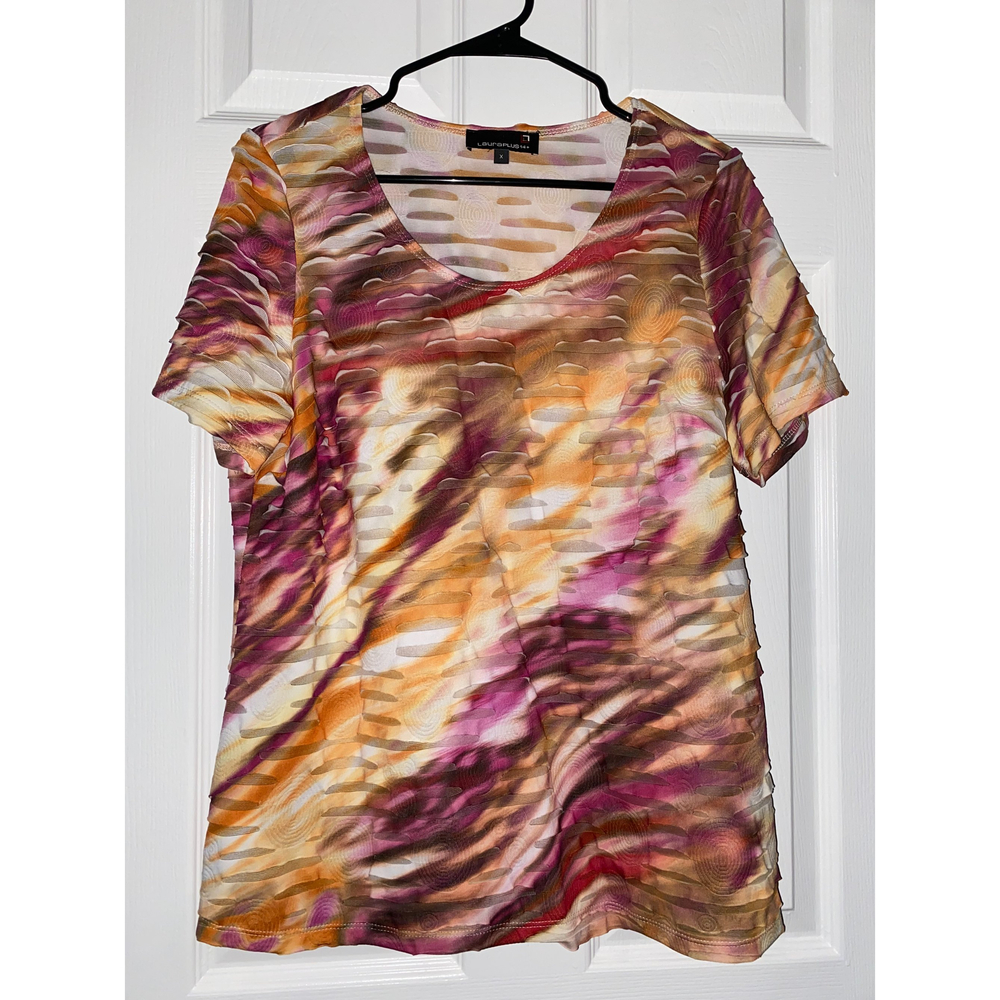 Laura plus 14 size x womens multi color